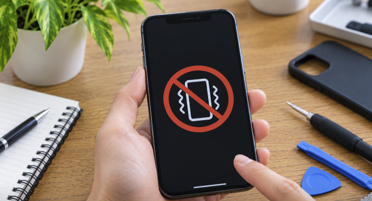 バイブレーションが反応しない…スマホ修理前に確認したいポイント